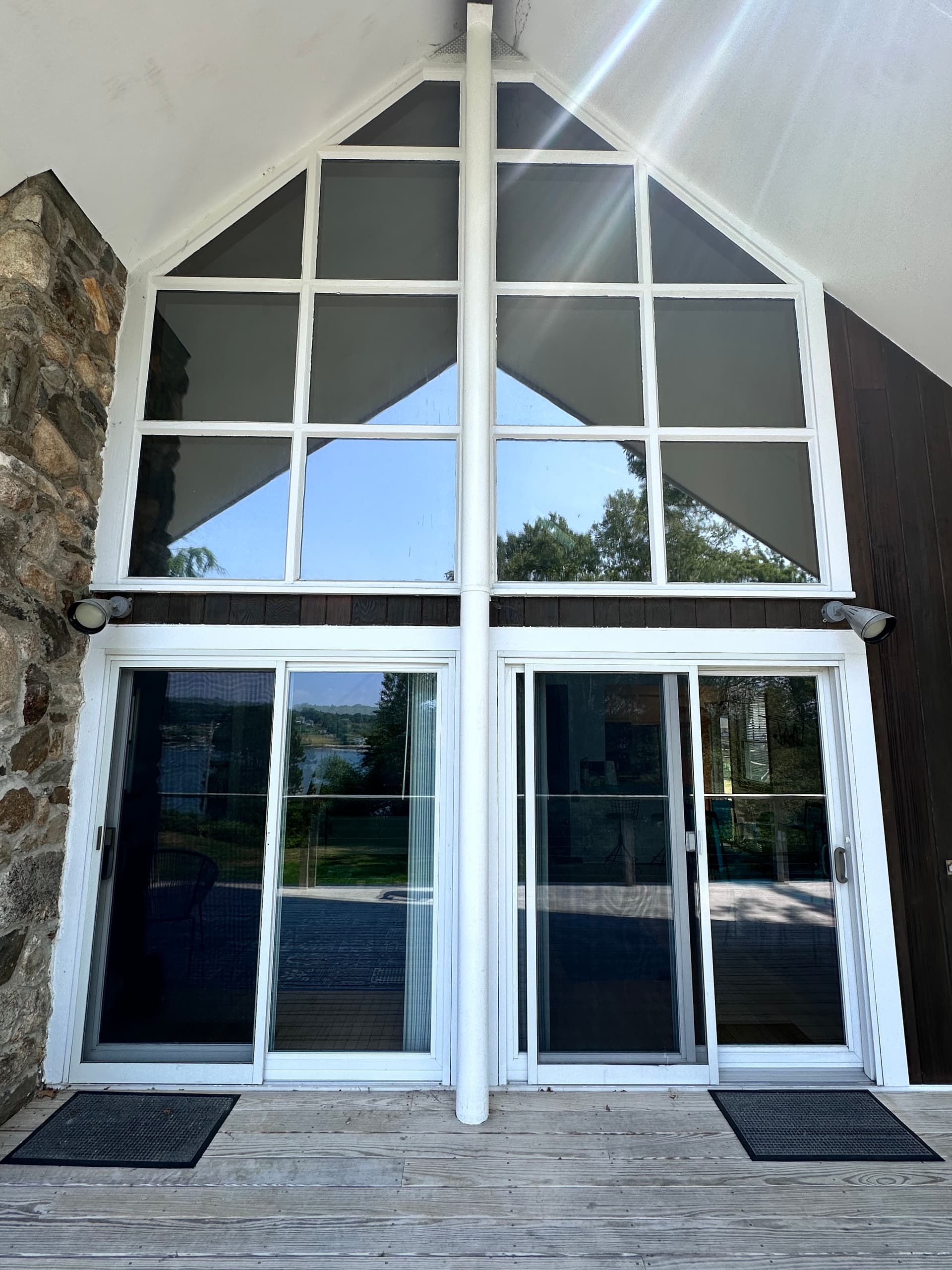 Residential home with professional window film